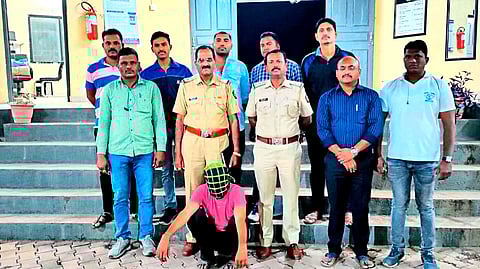 crime news dispute over adoption of son Ruthless husband killed his wife jalna