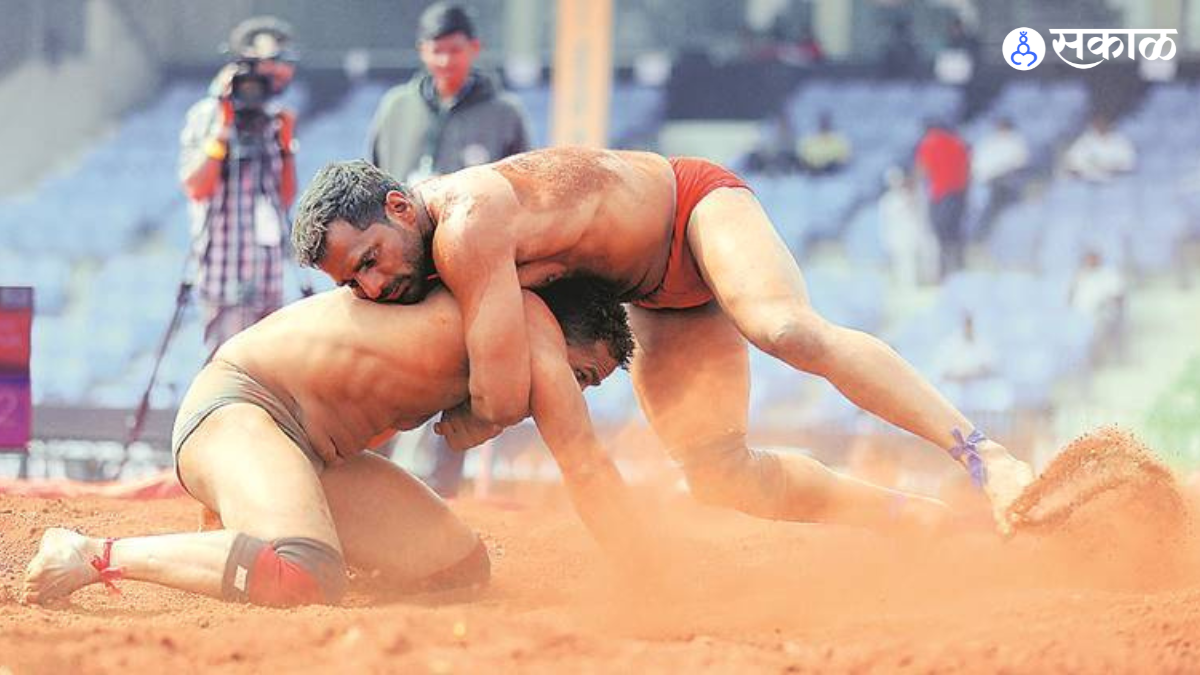 Wrestlers gearing up for the 66th Maharashtra Kesari Wrestling Championship, set to take place in Karjat from March 27-30."