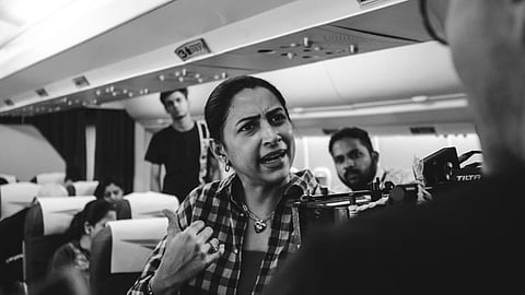 Marathi Actress Kranti Redkar Photo Post Viral, Rainbow Marathi Movie Shoot