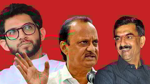 Aditya Thackeray, Ajit Pawar and Shambhuraj desai