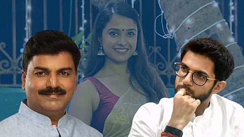 Aditya Thackeray and Rahul Shewale