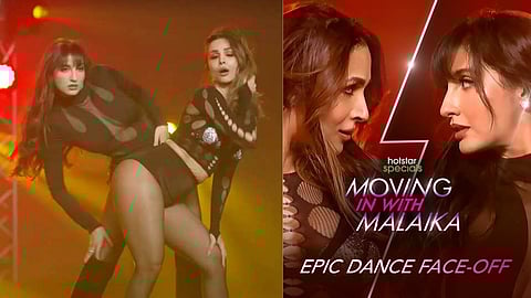 Malaika Arora And Nora Fatehi Face Off dance on chaiyya chaiyya trolled for copying beyonce and shakira
