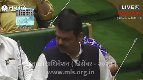 Maharashtra Assembly Session Devendra Fadnavis karnataka Mumbai Ajit Pawar