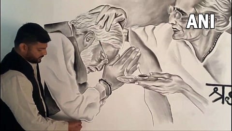 Juheb Khan_Heeraben Modi Demice