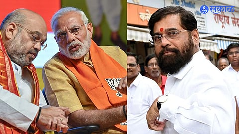 Cm Eknath Shinde Amit Shah Narendra Modi