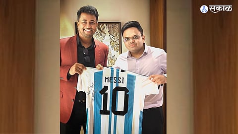 Lionel Messi Jersey Jay Shah