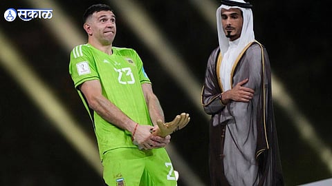 Argentina goalkeeper Emiliano Martinez