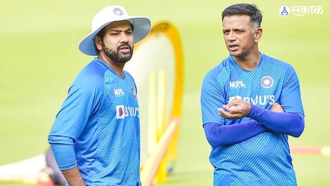 rohit sharma rahul dravid