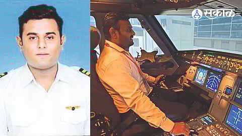 Chaitanya preparing for flight