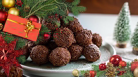 Chocolate and Almond Rum Balls