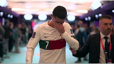 Cristiano Ronaldo In Tears