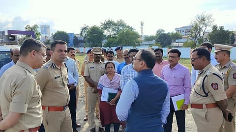 Collector Dr Rajesh Deshmukh review Vijaystambha program pune