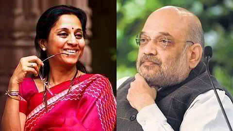MP Supriya Sule today demanded Amit Shah should investigate how the information about raids gets out in advance