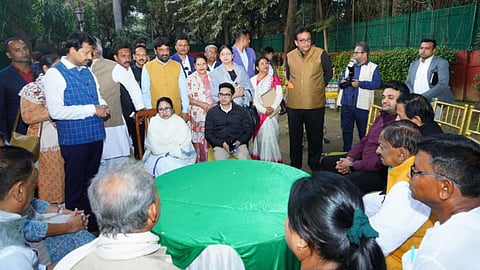 Congress leader Pijush Kanti Biswas And Five Others Join TMC