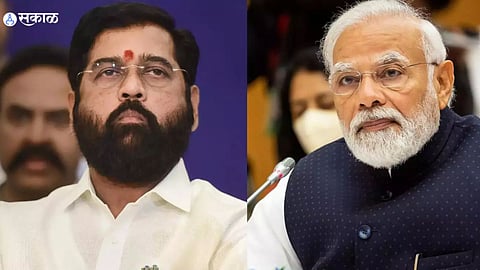 Heeraben Modi Eknath Shinde Narendra modi