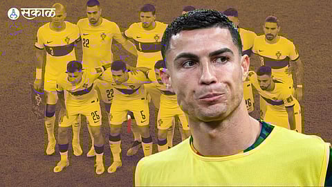 Cristiano Ronaldo On The Bench