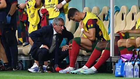 Portugal coach Fernando Santos on Cristiano Ronaldo