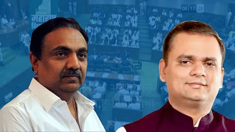 Jayant Patil and Rahul Narvekar