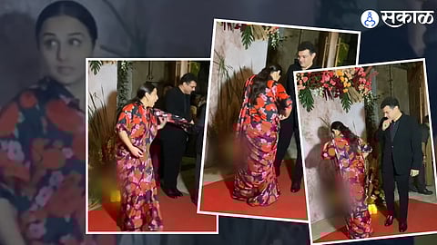 Vidya Balan oops moment in guneet monga sunny kapoor pre wedding party