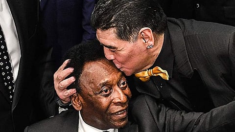 Diego Maradona Pele