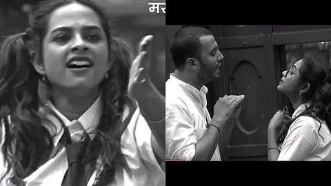 amurta dhongade and prasad jawade fight Bigg Boss Marathi 4
