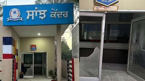 rocket launcher attack on tarntaran sarhali police station