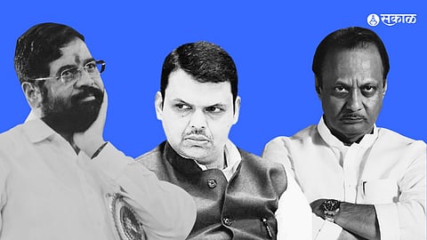 Eknath Shinde Devendra Fadnavis Ajit Pawar