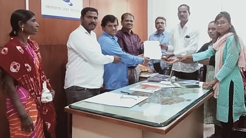 manjari village get water tank and water tanker for water supply pune