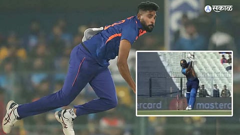 mohammed siraj clean bowled avishka fernando