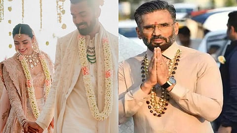 Suniel Shetty first statement after athia-rahul wedding,video viral