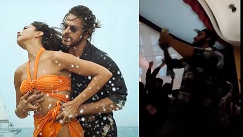 Pathaan King Khan Shah Rukh Movie fans bundle of notes