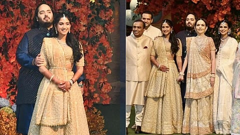 Anant Ambani-Radhika Merchant Engagement