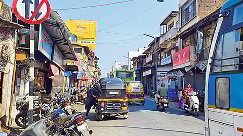 Motorists are risking their lives when plying the road between Ashok Pillar and Sunday Karanja.