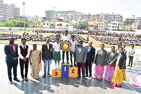 संचेती शैक्षणिक संकुलात
वार्षिक क्रीडा महोत्सव संपन्न