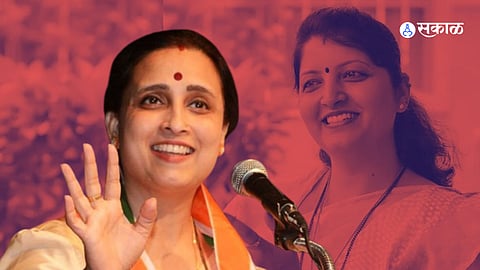 chitra Wagh first reaction on rupali chaakankar women commission notice over tejaswini pandit urfi javed case