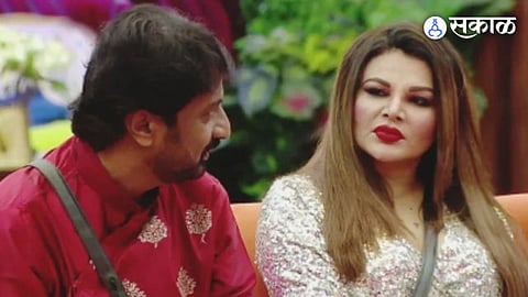 Kiran Mane emotional post for rakhi sawant after her mother demise