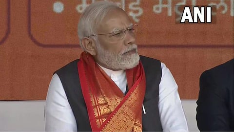 PM Modi Visit to Mumbai : मुंबईकडं पैशांची कमी नाही, पण...; PM मोदींचा शिवसेनेवर निशाणा