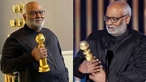 This is the first indian musician got golden globe award before RRR natu natu