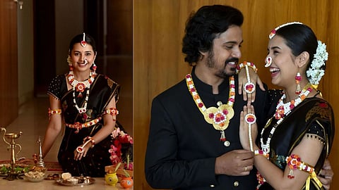 Shivani Rangole: गोड च बोला! शिवानी - विराजसची लग्नानंतरची पहिली संक्रांत