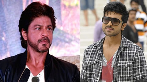 shahrukh khan to ram charan says When RRR team brings Oscar please let me touch pathaan trailer