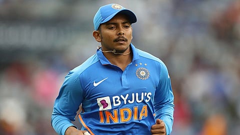 Prithvi Shaw Team India T20 Squad For IND vs NZ