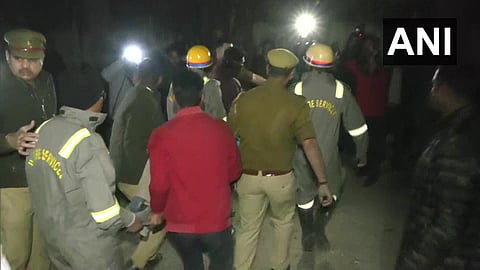 Lucknow Building Collapsed