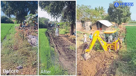 The road from Pimpalgaon Lep to Dahegaon Patoda Shivrasta has been opened.