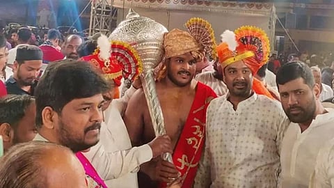 abhijit katke win Hind Kesari Kitab beat wrestler somveer in final hind kesari 2023 winner