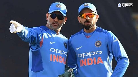 virat kohli spoiled the relationship with ms dhoni