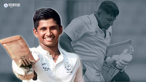 Sarfaraz khan brother musheer khan hits triple hundred