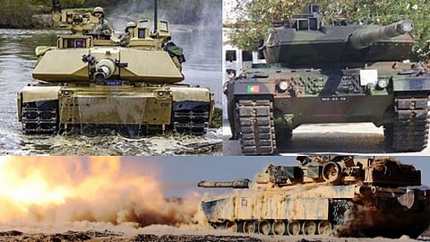 M1 Abrams Leopard-2
