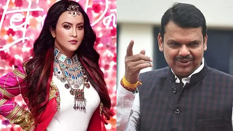 amruta fadnavis on devendra fadanvis first reaction on new song mood bana liya trolling urfi javed issue