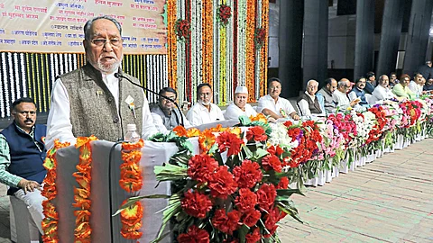 Dadasaheb Gaikwad Auditorium: Speaking at the closing ceremony of the 9th All India Muslim Marathi Literature Conference organized by the All India Muslim Marathi Literature Conference, former Minister Hussain Dalwai,