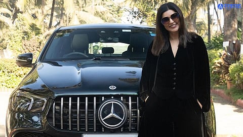Sushmita Sen New Car